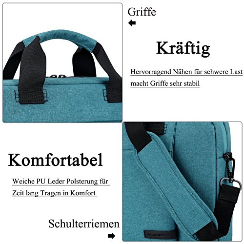 Laptop Tasche 15 6 Zoll  BRINCH stilvoll Nylon Laptop Messenger Bag Umh  ngetasche Schultertasche Aktentasche f  r 15-15 6 Zoll Laptop   Notebook   Ma
