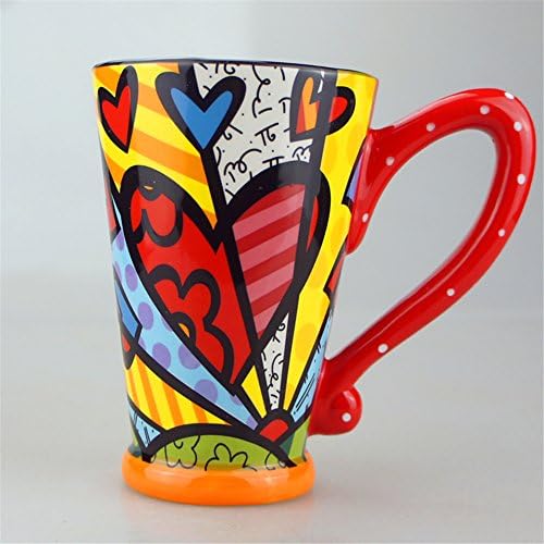 FUJIANAN ceramic mug breakfast coffee cup milk cup office cup