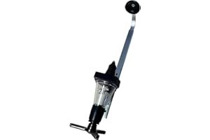 FUNWAVE Wandhalter für 0,7-1 Liter Flasche mit 2cl Portionierer/Dosierer Flaschenhalter Bar Hausbar Kellerbar