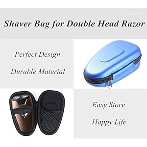 Oral-Q 3 Pcs Dual Replacement Rotary Shaver Razor Blades Heads with Clean Brush Accessories Compatible with RQ12, Model… - Image 10