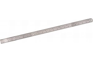 Silverline MT68 Réglet en inox 60 cm