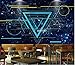Produktbild Fototapeten Tapete 3D Wandbild Modernes Science Fiction Universum Star Line Bar KTV Kulisse Art Deco Fresko Tapete Hintergrundbild,450x315cm(WxH)