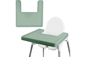 LOMGWUMY Set de table pour chaise haute IKEA - Durable pour chaise haute IKEA - Coussin de chaise de salle à manger tout compris, propre et hygiénique, adapté pour IKEA Antilop Highchai, pour les tout-petits