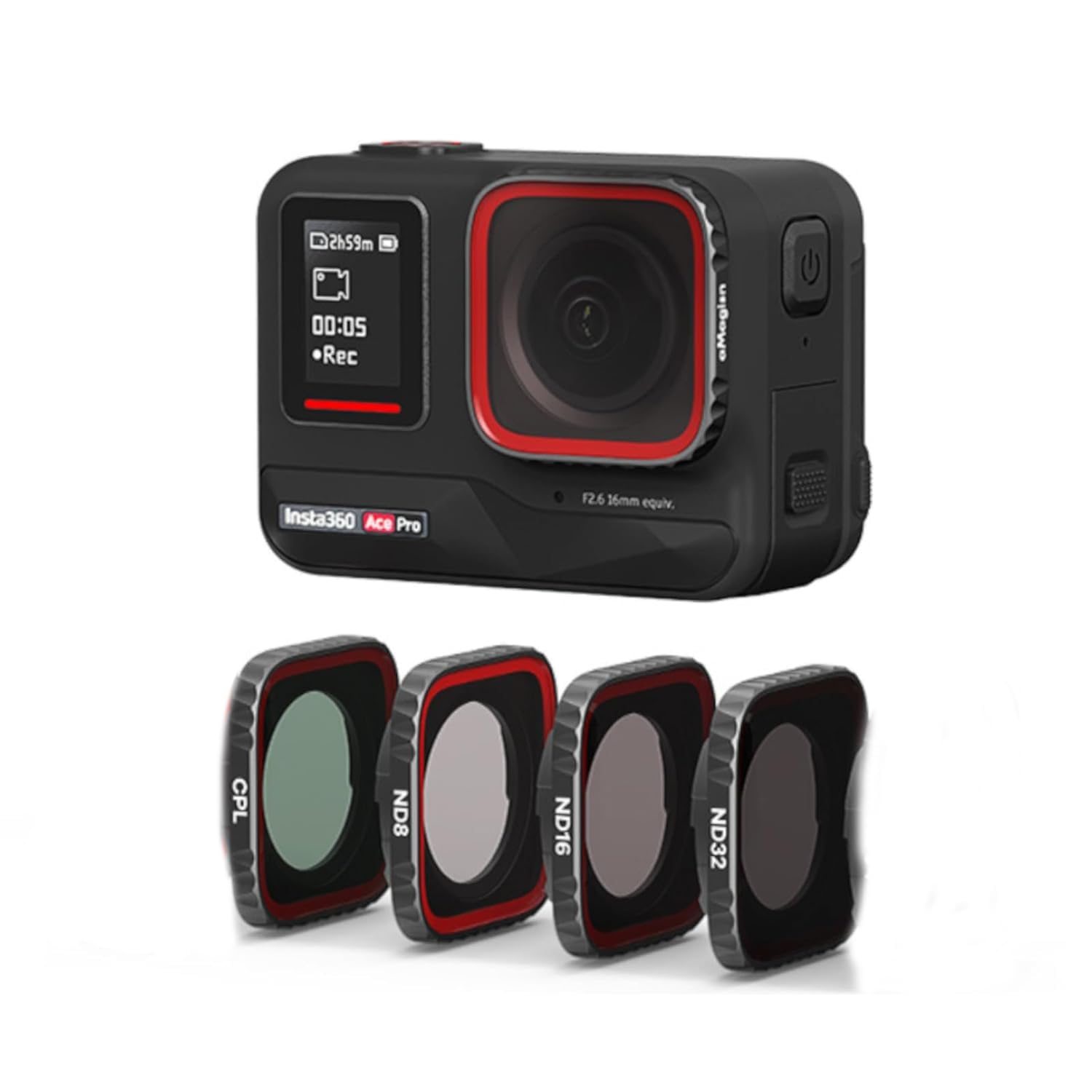 Lens Waterproof Filter Combo for Insta360 AcePro: CPL ND8 ND16 ND32 Review