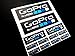 Price comparison product image PEGATINAS GO PRO BIKE MOTO COCHE ECO23 STICKERS AUFKLEBER VINILOS ADESIVI DECALS COLORES GO PRO/GO PRO COLORS