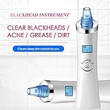 Prob Sondas reemplazables】 Para hombres y mujeres: 1 * Sonda de forma circular de tamaño pequeño 1 * Sonda ovalada 1 * Sonda de forma circular de tamaño grande 1 * Sonda microcristalina 1 * Cabeza de succión grande