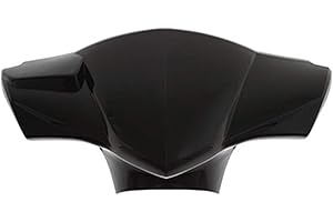 CARENAGE-COUVRE GUIDON Scoot Adaptable KYMCO 50 Agility, 125 Agility Noir Brillant -P2R-
