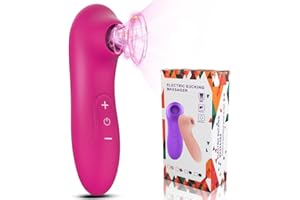 GENÉRICO Masajeador Estimulador Clítoris Femenino pro 2 Succionador de Clítoris Femenino 7 modos Vibradorador Mujer Juguetes Eróticos,100% Impermeable,USB Recargable