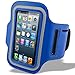 Produktbild Blau Fitness Armbinde Joggen Sport Armgurt Arm Tasche für Samsung Galaxy S & S Advance & S Duos & S II & S2 Plus mit NFC & S3 & S3 slim & S3 AT&T & S4 & S4 Active & S4 Value Edition & S4 Active LTE & S4 LTE & S4 mini & S4 mini LTE & S4 Zoom & S5 & S5 Activ & S5 LTE-A & S5 mini & S5 Sport & Trend Plus & Trend Lite & Xcover 2
