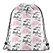 Produktbild vintage cap Surfer Shark Dude_45392 3D Print Drawstring Backpack Rucksack Shoulder Bags Gym Bag for Adult 16.9"x14"