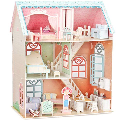 casa de muñecas de madera kidkraft