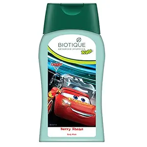 Biotique Disney Pixar Cars Body Wash, Berry Shake, 200ml