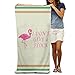 Produktbild shuangshao liu I Dont Give A Flock Flamingo Animal Lover Bath Handtuchs Badetuchs Pool Handtuchs Adults Soft Absorbent