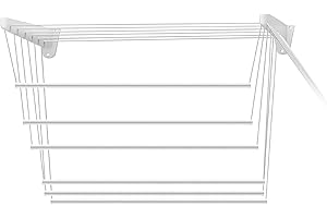 Jumbo CS103/1 Steed100 Stendino a Parete/Soffitto Plastificato, 100 cm