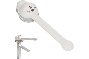 WENROU Wasserhahn-Griffverlängerung,Waschbecken-Griffverlängerung Für Kleinkinder Und Kinder,Universelle Kinder-Cartoon-Wasserhahn-Verlängerung,Wasserhahn-Griffverlängerungsset (Weiß)