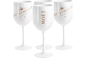 EATAN Champagne Tumbler,Champagne Glass for Plastic Ice Imperial Tumbler，0.48L Wine Party Rose Piccolo