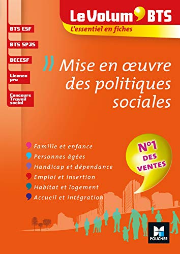 Télécharger Le Volum' BTS - Mise en oeuvre des politiques sociales - 4e édition - Révision PDF