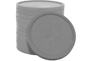 CombiCraft Fichas de plástico Gris - diámetro 29mm - 500 Piezas - Medios de Pago para Festivales, Eventos y Catering