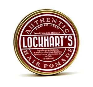 Lockharts Hair Pomade Medium Hold 4 Ounces