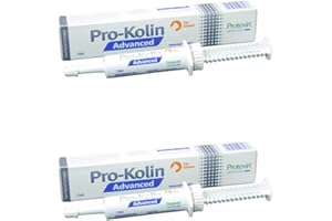 Dechra Pro-Kolin Advanced für Katzen | Doppelpack | 2 x 15 ml | Ergänzungsfuttermittel für Katzen | Zur Unterstützung der Verdauung | Hochkonzentrierte Pro- und Präbiotika
