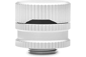 ODESTAR EKWB EK-Quantum Torque Drain Valve, Satin Titanium Valve, Titanium