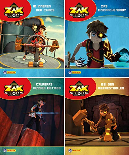 Preisvergleich Produktbild 4er Zak Storm 1-4: Super Pirat (Nelson Mini-Bücher)