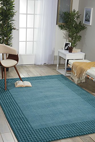 Kathy Ireland KI700 Cottage Grove Rug, Ocean 1.75m x 1.14m