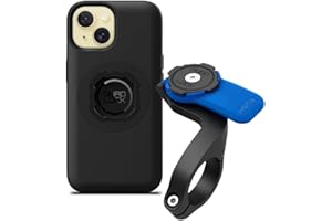 Quad Lock Out Front Bike Phone Holder Kit with MAG Phone Case for iPhone 15 Plus