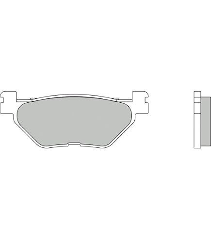 Plaquettes De Frein Brembo 07YA23.SA - Pour Yamaha MT, Tracer, YZF | Métal Fritté 69.2x51.3x8.8mm