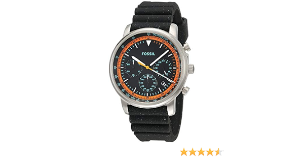 Fossil Goodwin Chrono Analog Black Dial 