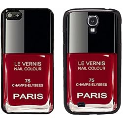 Solenzo – Vernis Paris para iPhone 4 5 6 7 8 x y Samsung S2 S3 S4 S5 S6 S7 S8 A3 A5 J3 J5 J7 Note, Compatible con Samsung Galaxy S5 Samsung Galaxy S4 Samsung Galaxy S3