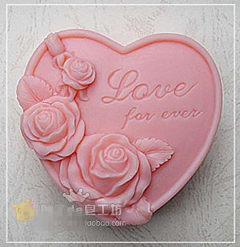 YL Rose Love M051 Silicone Soap mold Craft Molds DIY Handmade soap mould