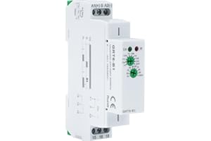 Buyweek GRT6-B1 Relais temporisé Relais temporisé Petit relais temporisé d'arrêt Type rail DIN AC/DC24V-240V