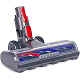 KENVOR Spazzola Compatibile per Dyson V7 V8 V10 V11 V15 Aspirapolvere,Accessorio e Ricambio Con 5 luci a LED per Tappeti e Pa