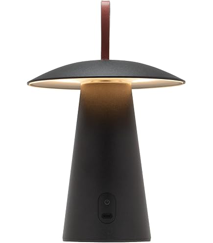 Lampe De Table LED Sans Fil Tactile – 3 Températures De Couleur | Batterie 1800mAh | Design Métal Rond Or - 4