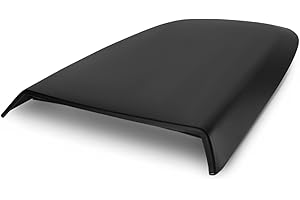 DNA MOTORING Hoods-FM05 Racing Hood Scoop Vent Cover [für 05–09 Ford Mustang], 1 Stück, schwarz