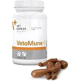 Vet Expert VetoMune Kedi ve K&ouml;pek Vitamini, 60 Kaps&uuml;l