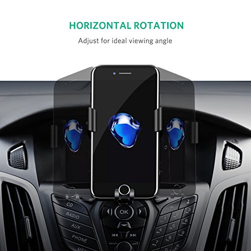 UGREEN Supporto GravitÃ  Auto Universale per CD Slot, Porta Cellulare per Dispositivi 4.7â€™â€™ a 6â€™â€™ Come iPhone X/ 8/ 8 Plus, Samsung Galaxy S9/ S9 Plus/ S8/ S8 Plus, Huawei P20/P20 Lite/Mate 10, LG V30/G6, etc.