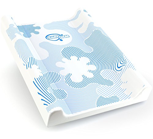Preisvergleich Produktbild Babydam Wickelunterlage (blau / weiß)