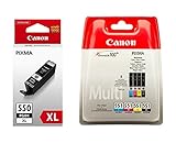 Canon Canon PGI-550XL/CLI-551 Cartouches d\'encre Assorti