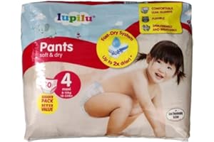 TRIZINGA Lupilu Size 4 Nappy Pants Maxi 40 Pack