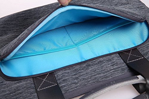 Acxeon Business Laptop Messenger Sling Umhängetasche Notebook Laptop Anzug Stoff Multifunktionale Fall Tragetasche für MacBook Pro / Air Surface pro 3 / 4 Notebook (15 “ ~ 15,4 “) - 8