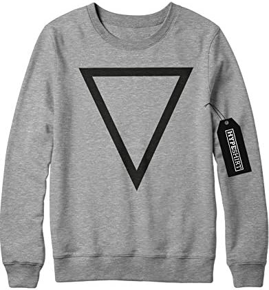 Hypeshirt Triangle H140002 Hoody - Grey - XX-Large