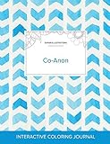 Image de Adult Coloring Journal: Co-Anon (Safari Illustrations, Watercolor Herringbone)