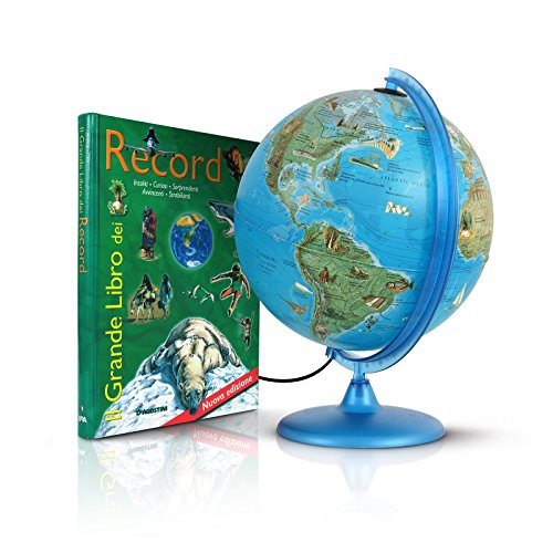 NOVA RICO- Globo Rekord Conlibro dei Record, Multicolore, 89026