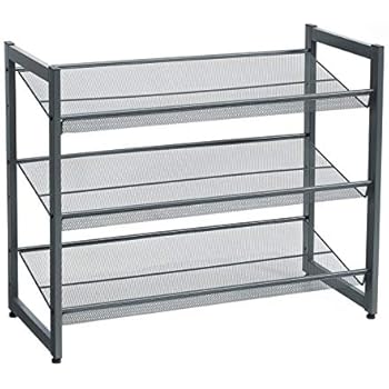 Artecsis Schuhregal 3 Ebenen Für 6 Paar Schuhe 53 x 36,5 x 47,5 cm