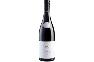 Canti - Barolo, Vino Tinto Seco Italiano, Uvas Nebbiolo de Piemonte, Sabor Rico y Robusto, 1x750 ml