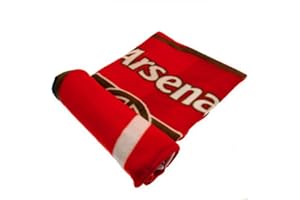 ARSENAL F.C. Arsenal FC - Manta polar (Talla Única) (Rojo)