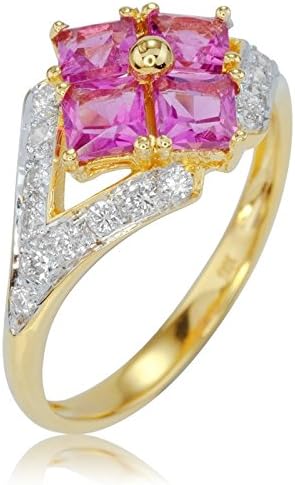 Shipton and Co Ladies Shipton and Co Exclusive 9ct Yellow Gold and Red Tourmaline Ring RYD155RTD Q