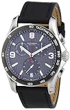 Victorinox Swiss Army Herren-Armbanduhr XL Chronograph Quarz Leder 241657